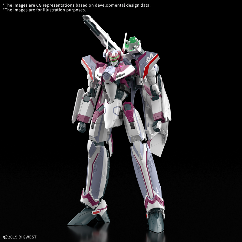 [Pre-order, ETA 2025 Q4] High Grade (HG) Macross Delta 1/100 VF-31C SIEGFRIED (Mirage Farina Jenius Use)
