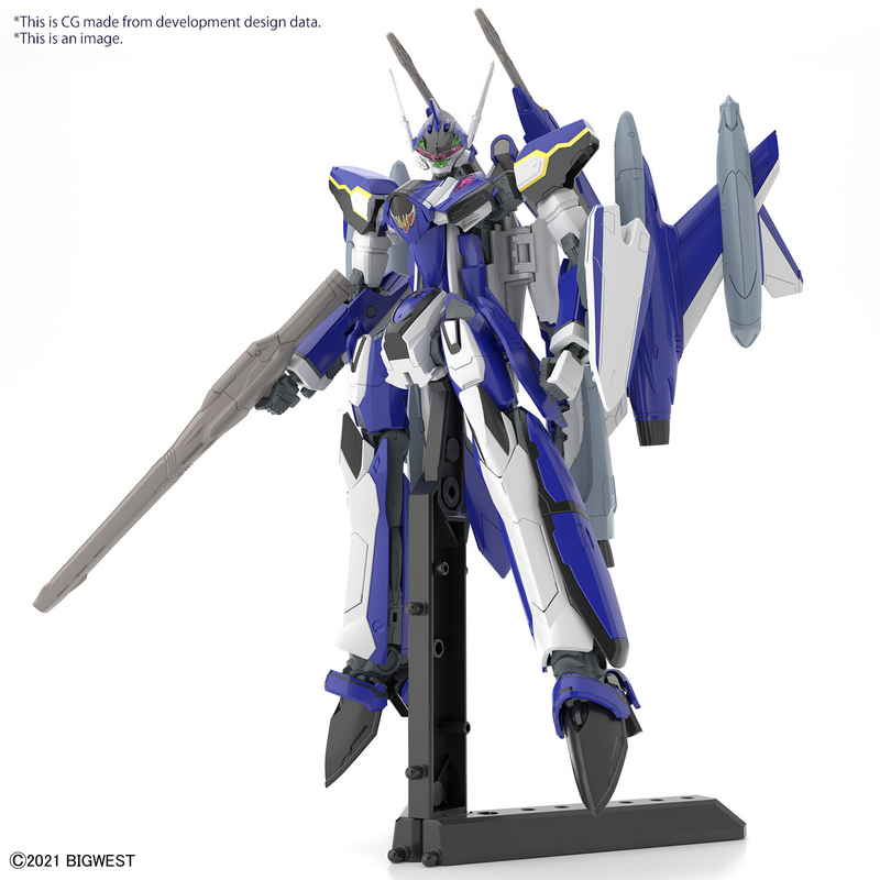 HG YF-29 Durandal Valkyrie (Maximilian Jenius Use) Full Set Pack (High Grade Macross Delta 1/100)