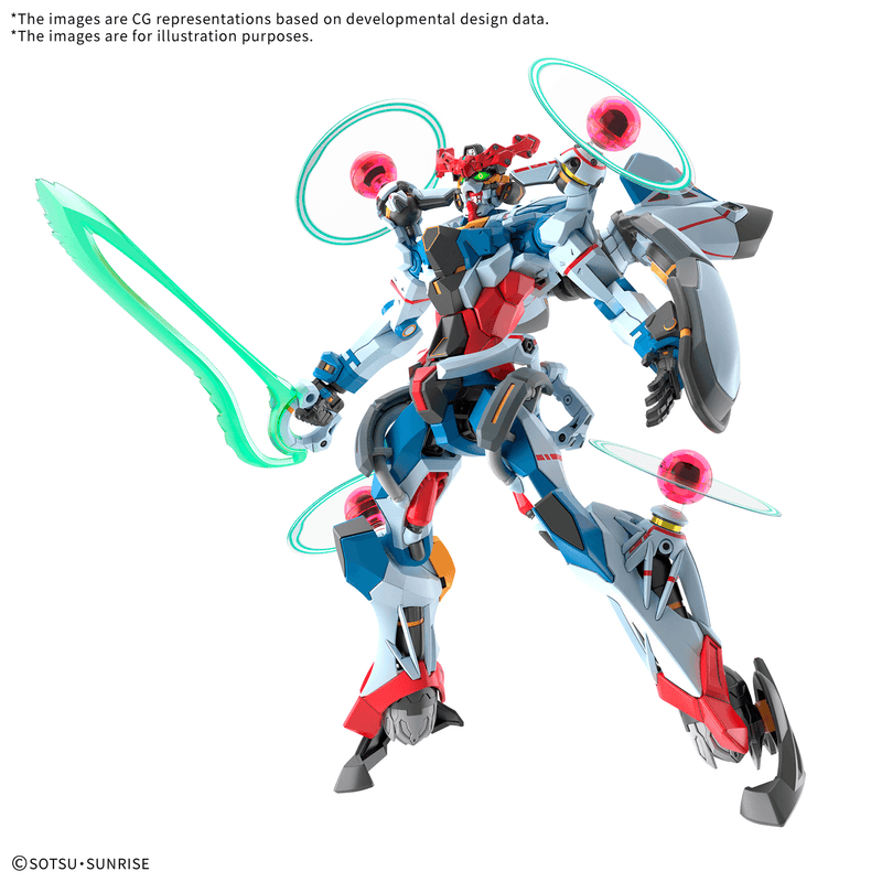 [Pre-order, ETA 2026 Q1 / 2026 Q2] High Grade (HG) Mobile Suit Gundam GQuuuuuuX 1/144 gMS-Ω GQuuuuuuX (Endymion Unit Awakened)