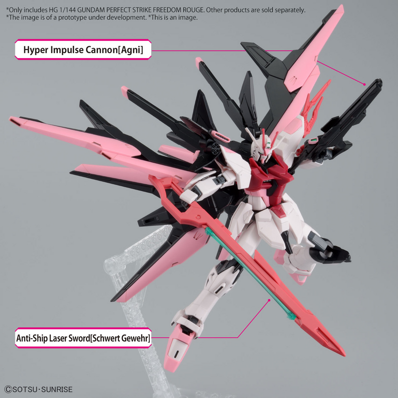 High Grade (HG) 1/44 HG Build Metaverse Gundam Perfect Strike Freedom Rouge