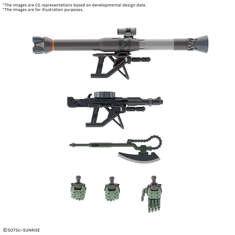 [Pre-order, ETA 2025 Q4 / 2026 Q1] High Grade (HG) Mobile Suit Gundam GQuuuuuuX 1/144 Zaku (GQ)