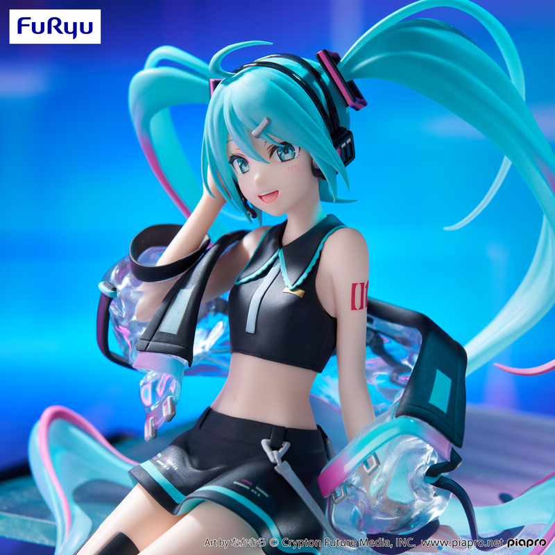 FuRyu Noodle Stopper Figure - Hatsune Miku - Neon Cyber Ver.