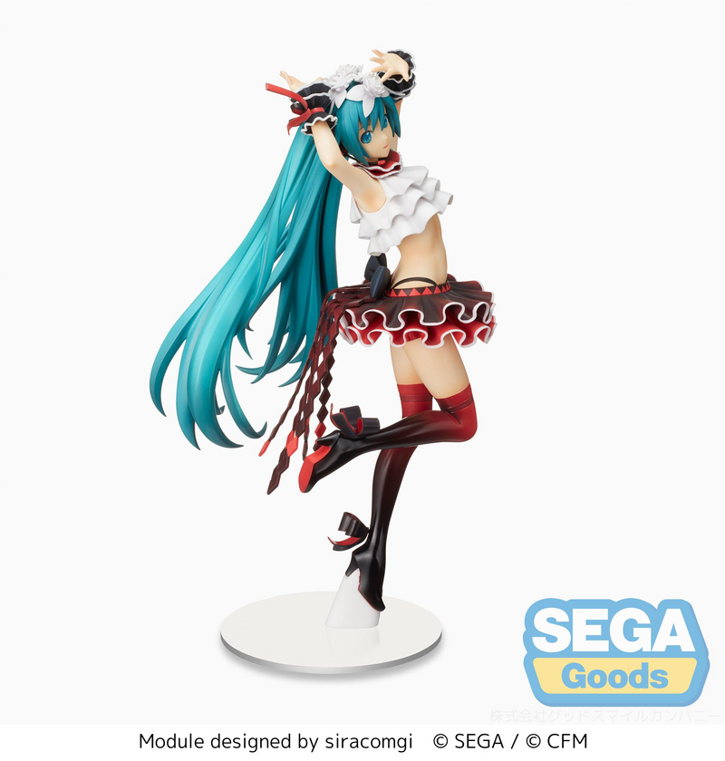Sega Super Premium Figure - Hatsune Miku Project DIVA MEGA39's - Hatsune Miku Breathe with You Ver.