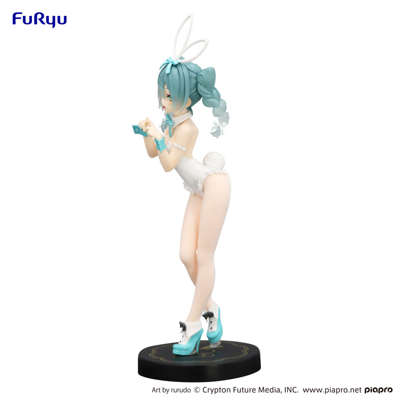 FuRyu BiCute Bunnies Figure - Hatsune Miku - rurudo White Color ver.