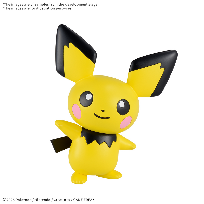 [Pre-order, ETA 2025 Q4] Pokemon Plastic Model Collection Quick!! No.24 PICHU