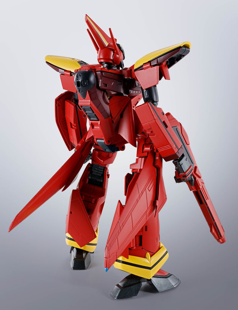 HI-METAL R VF-19 CUSTOM FIRE VALKYRIE "MACROSS 7", (BANDAI TAMASHII NATIONS)