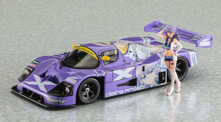 1/24 Egg Girls Sauber Mercedes C9 Claire Frost w/Figure