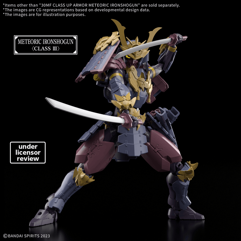 [Pre-order, ETA 2026 Q4 / 2027 Q1] 30MF Class Up Armor (Meteoric Iron Shogun)
