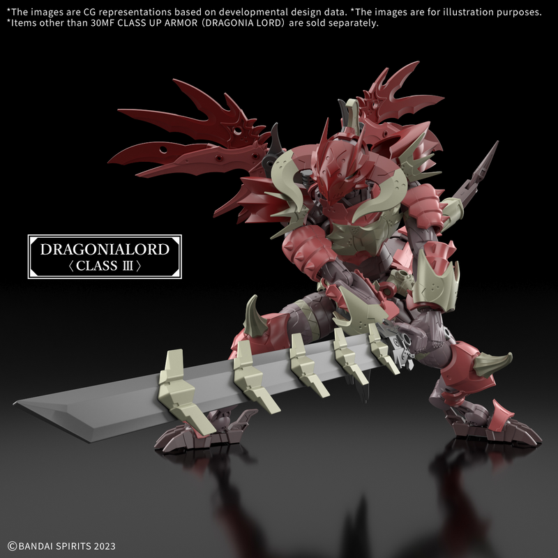 [Pre-order, ETA 2026 Q1] 30MF Class Up Armor (Dragonia Lord)