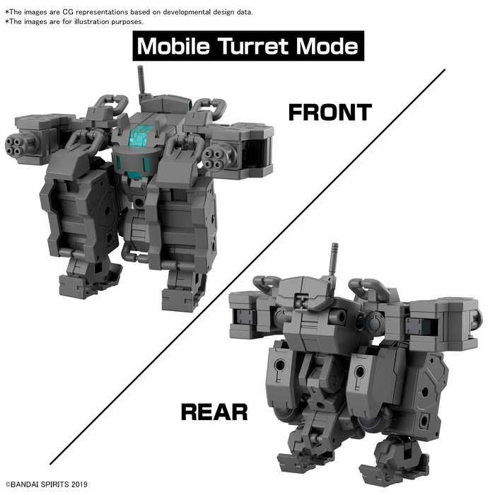 [Pre-order, ETA 2025 Q1] 30MM 1/144 Extended Armament Vehicle (Smart Transformable Machine Ver.)