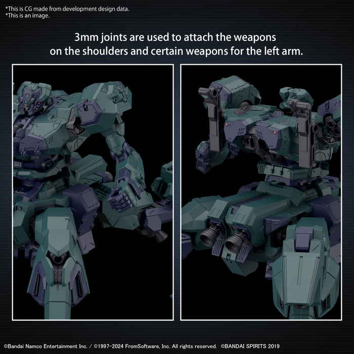 [Pre-order, ETA 2025 Q1] 30MM Armored Core VI Fires of Rubicon Balam Industries BD-011 Melander Liger Tail