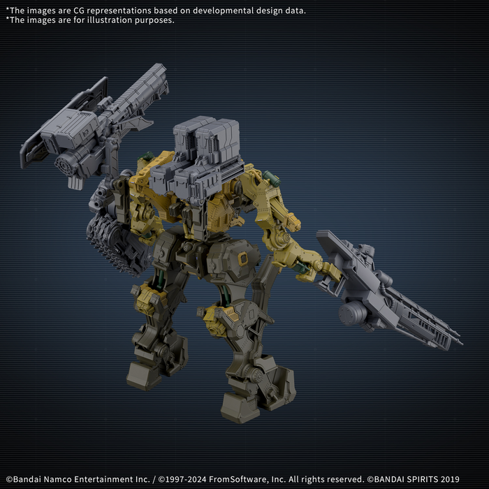 [Pre-order, ETA 2025 Q3] 30MM Armored Core VI Fires of Rubicon RaD CC-3000 Wrecker Milk Tooth