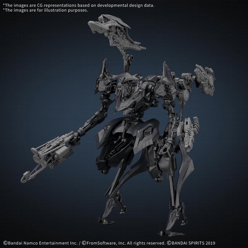 [Pre-order, ETA 2027 Q2/Q3] 30MM ARMORED CORE Ⅵ FIRES OF RUBICON SCHNEIDER NACHTREIHER/40E DUAL NATURE