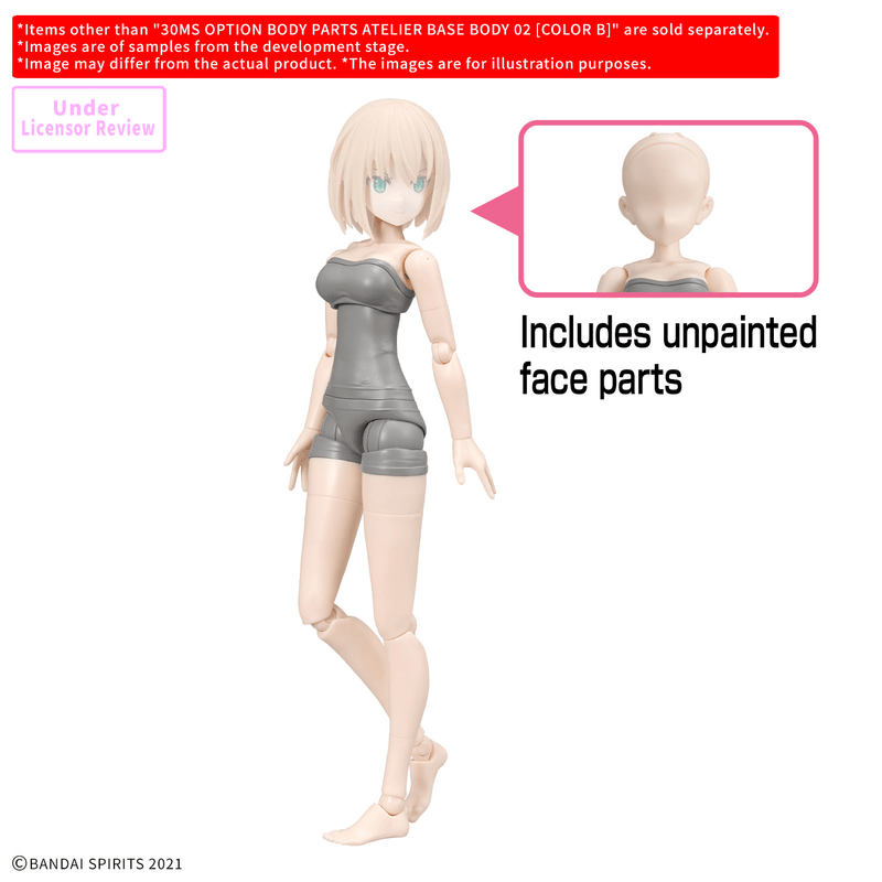 [Pre-order, ETA 2027 Q2/Q3] 30MS OPTION BODY PARTS ATELIER BASE BODY 02 [COLOR B]