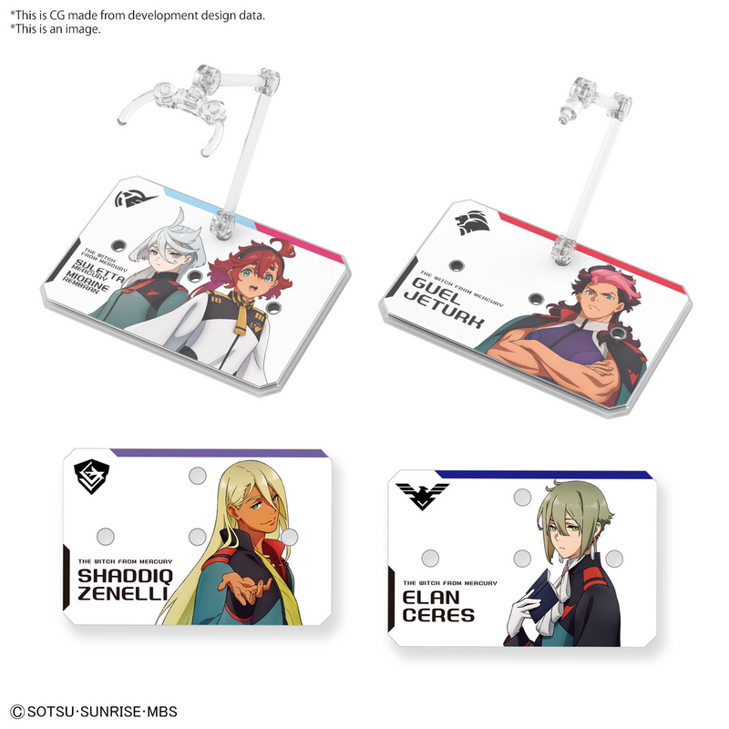 [Pre-order, ETA 2026 Q3 / 2026 Q4] Action Base 6 (Clear Color) Mobile Suit Gundam The Witch from Mercury Stickers Set