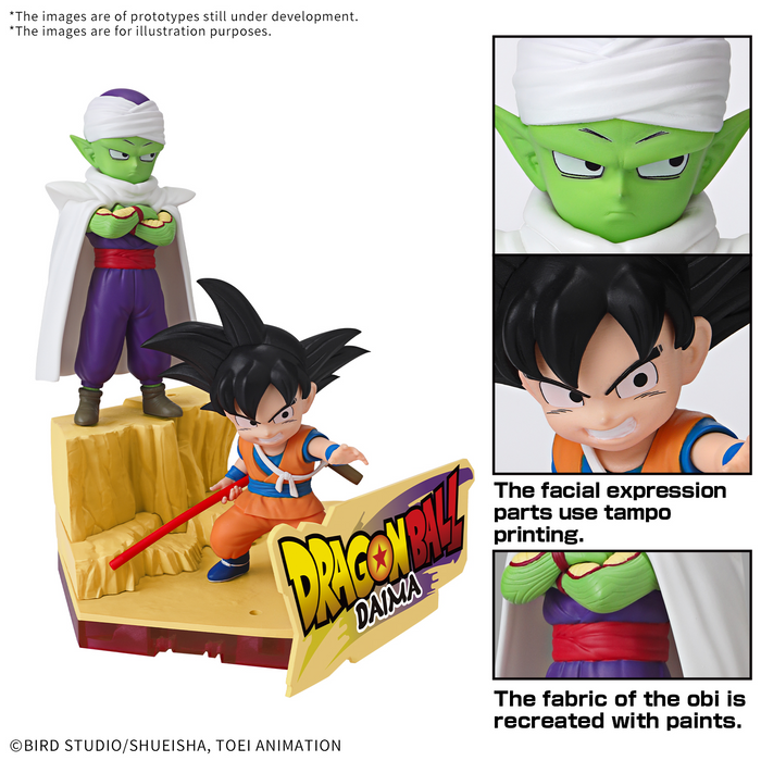 [Pre-order, ETA 2025 Q2/Q3] Dragon Ball Daima Model Kit Son Goku (Mini) & Piccolo (Mini)