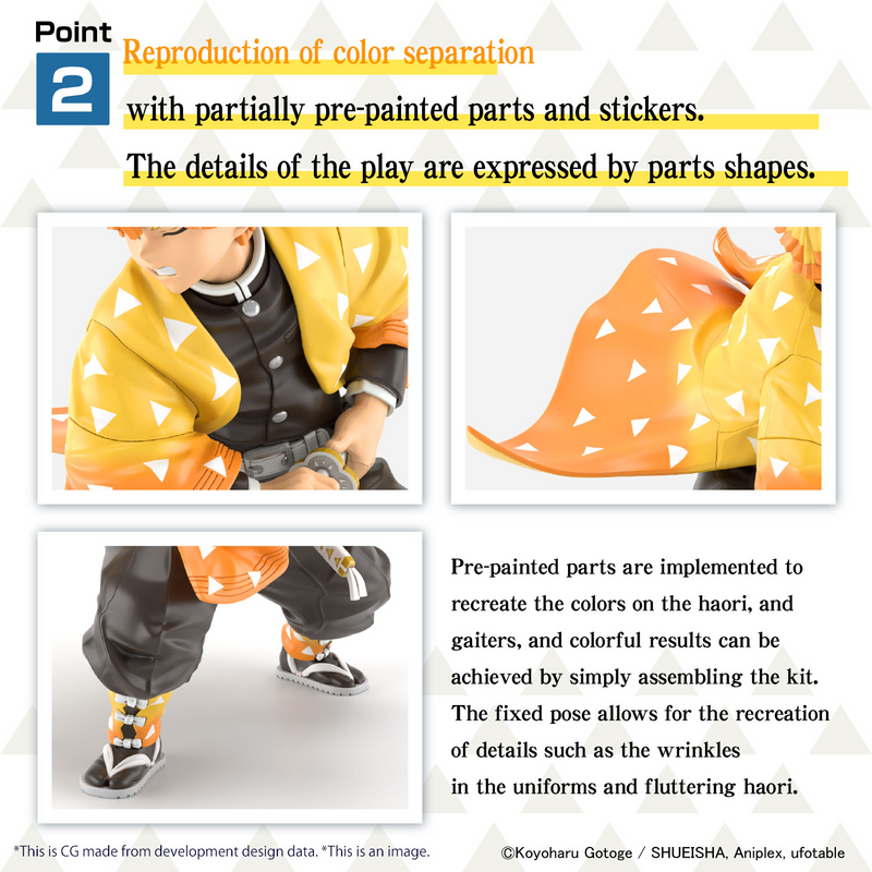 Demon Slayer Kimetsu Model - Agatsuma Zenitsu