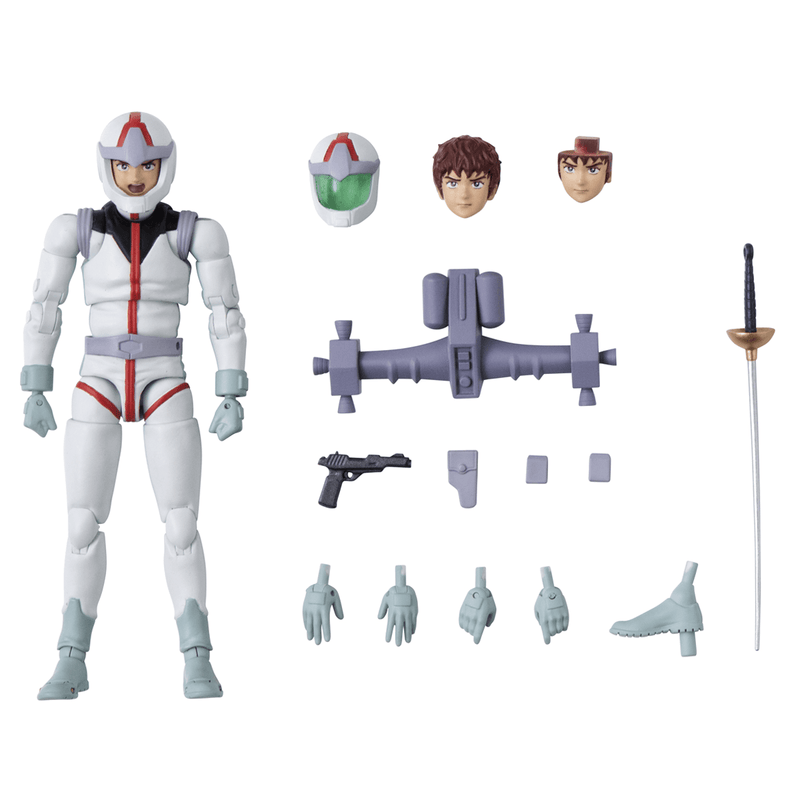 G.M.G. Mobile Suit Gundam: EX 09 Amuro Ray & Char Aznable Normal Suit Ver.【with bonus】