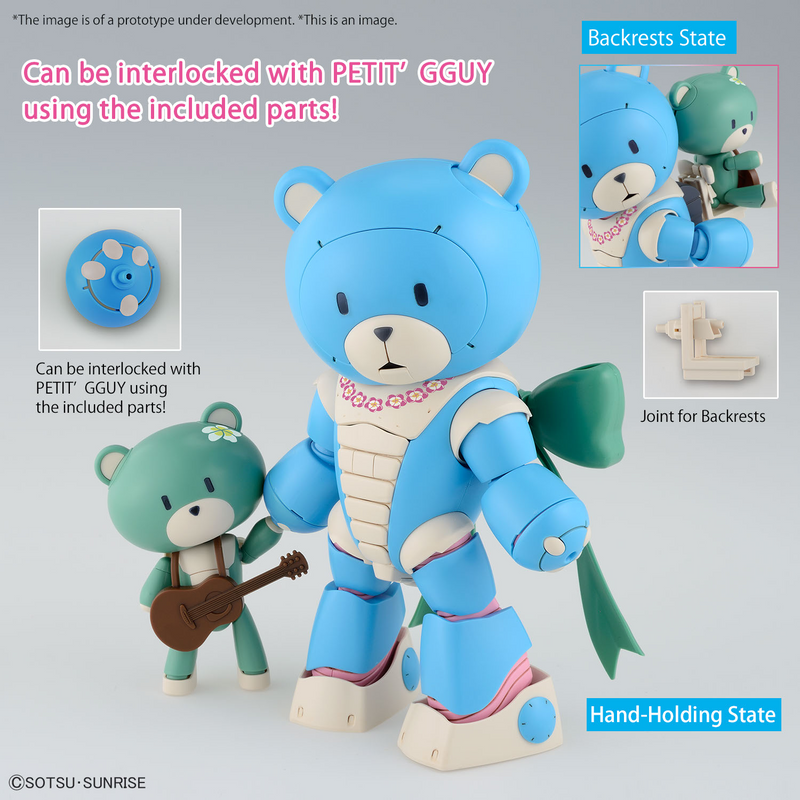 High Grade (HG) 1/44 HG Build Metaverse Bearguy Ohana & Aloharo Set