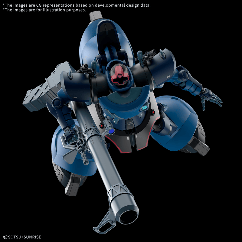[Pre-order, ETA 2026 Q1 / 2026 Q2] High Grade (HG) Mobile Suit Gundam GQuuuuuuX 1/144 MS-09 Challia's Rick Dom (GQ)