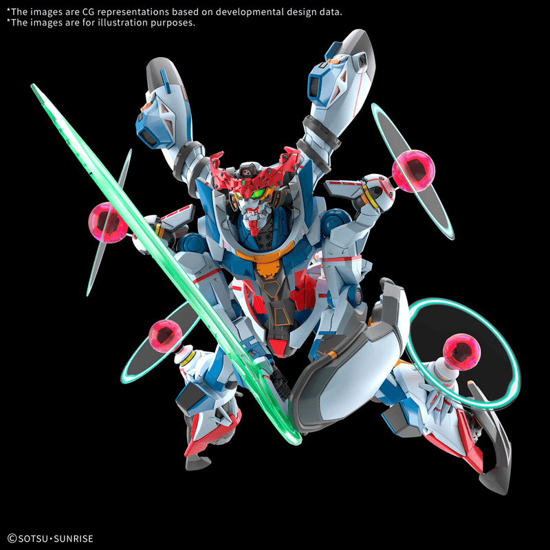 [Pre-order, ETA 2026 Q1 / 2026 Q2] High Grade (HG) Mobile Suit Gundam GQuuuuuuX 1/144 gMS-Ω GQuuuuuuX (Endymion Unit Awakened)
