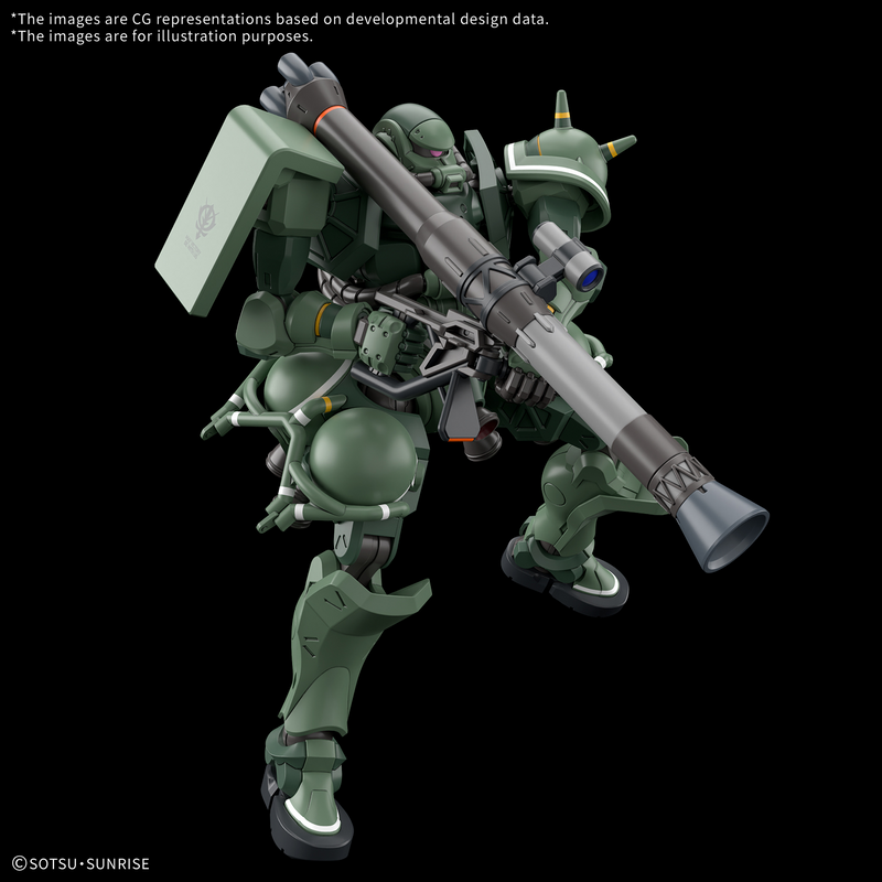 [Pre-order, ETA 2025 Q4 / 2026 Q1] High Grade (HG) Mobile Suit Gundam GQuuuuuuX 1/144 Zaku (GQ)