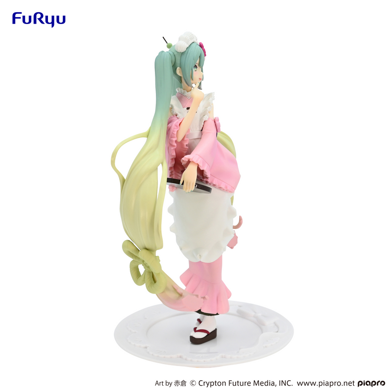 FuRyu Exceed Creative Figure - Hatsune Miku - Matcha Green Tea Parfait Cherry Blossom Ver.