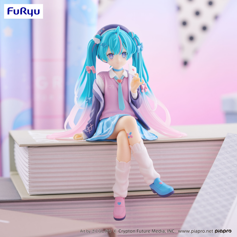 FuRyu Noodle Stopper Figure - Hatsune Miku - Love Blazer Navy Color ver.