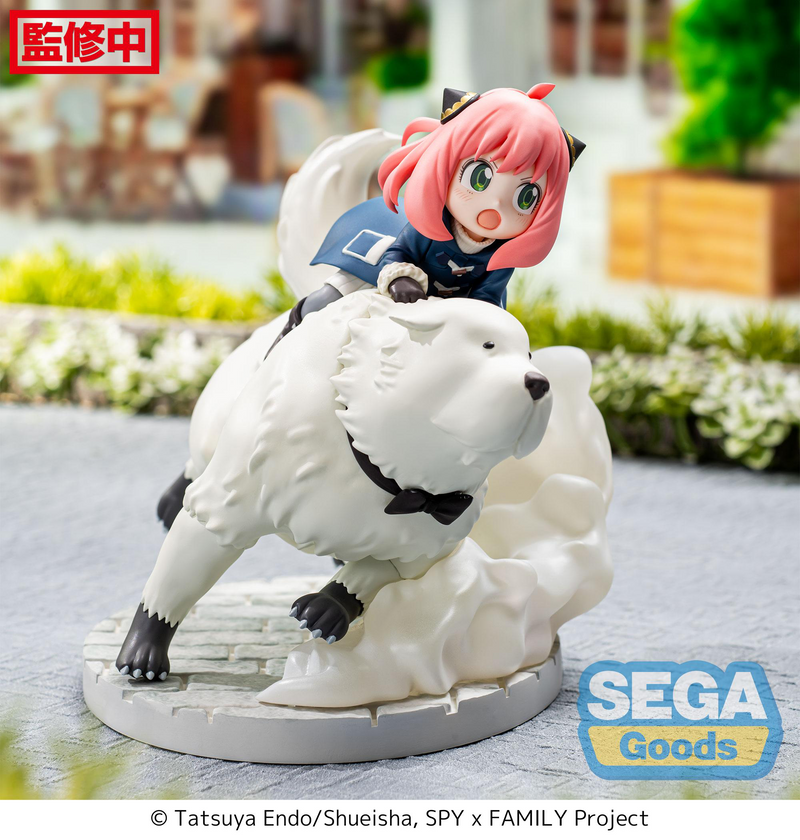 Sega Luminasta Figure - Spy x Family - Anya Forger & Bond Forger: Mission Extend