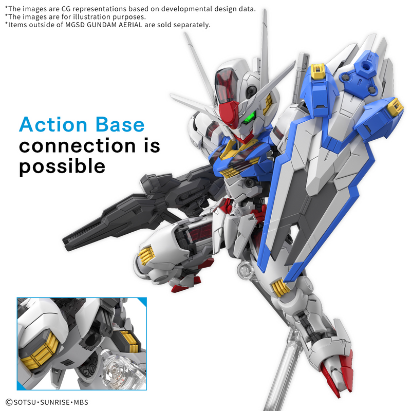 Master Grade SD (MGSD) XVX-016 Gundam Aerial