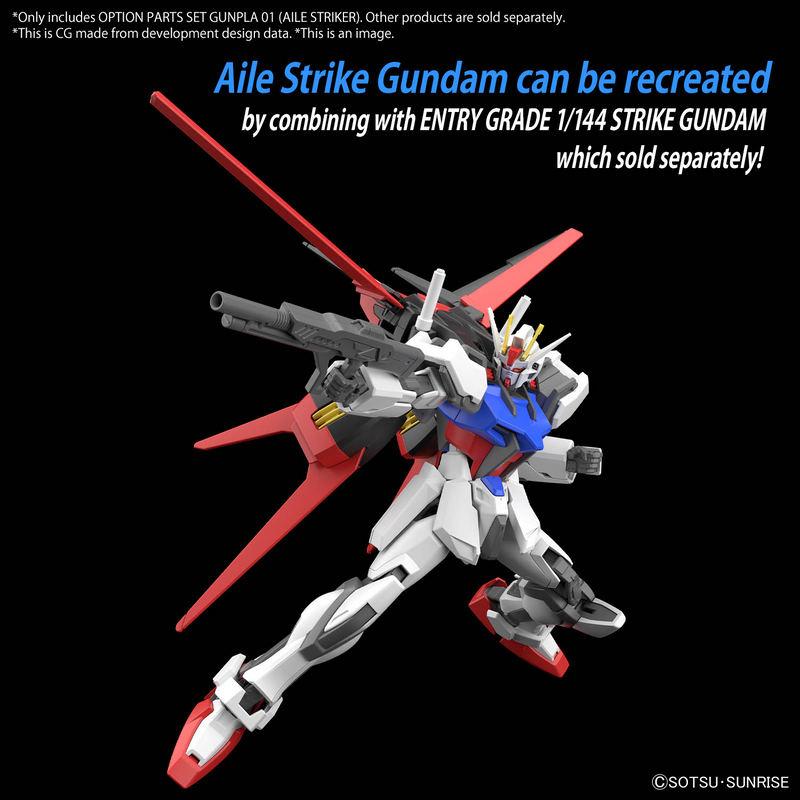 High Grade (HG) 1/144 Option Parts Set Gunpla 01 (AILE STRIKER)