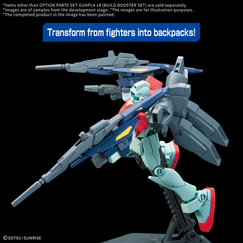 [Pre-order, ETA 2025 Q4 / 2026 Q1] High Grade (HG) 1/144 Option Parts Set Gunpla 18 (Build Booster Set)