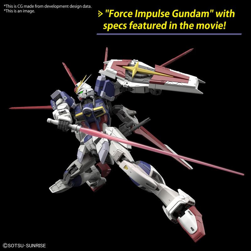 Real Grade (RG) 1/144 RG Gundam Seed Freedom Force Impulse Gundam Spec. II
