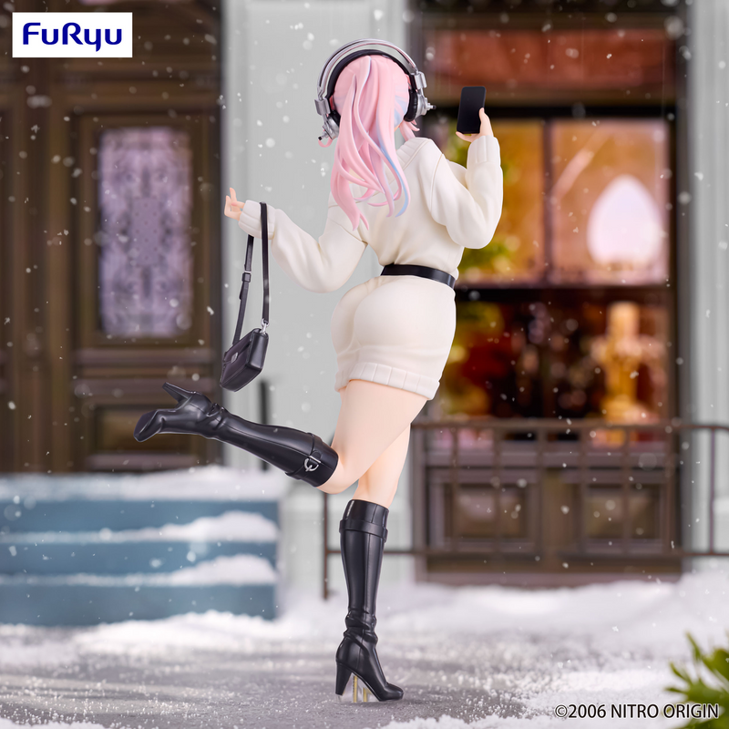 FuRyu Trio-Try-iT Figure - Super Sonico - Winter Memory Ver.