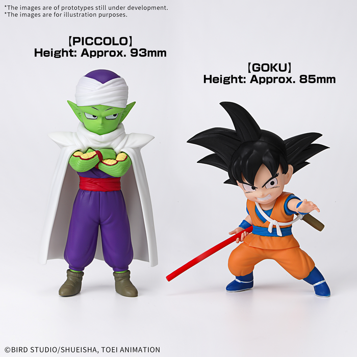 [Pre-order, ETA 2025 Q2/Q3] Dragon Ball Daima Model Kit Son Goku (Mini) & Piccolo (Mini)