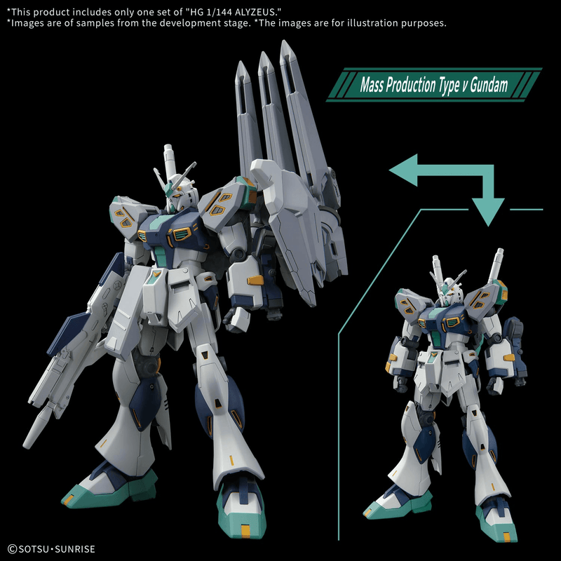 [Pre-order, ETA 2026 Q2 /2026 Q3] High Grade (HG) HGUC 1/144 TX-ff104 Alyzeus