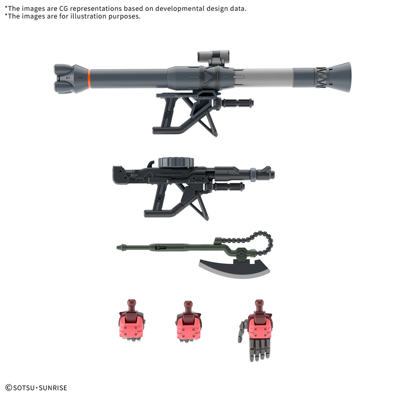[Pre-order, ETA 2026 Q1] High Grade (HG) Mobile Suit Gundam GQuuuuuuX 1/144 Char's Zaku (GQ)