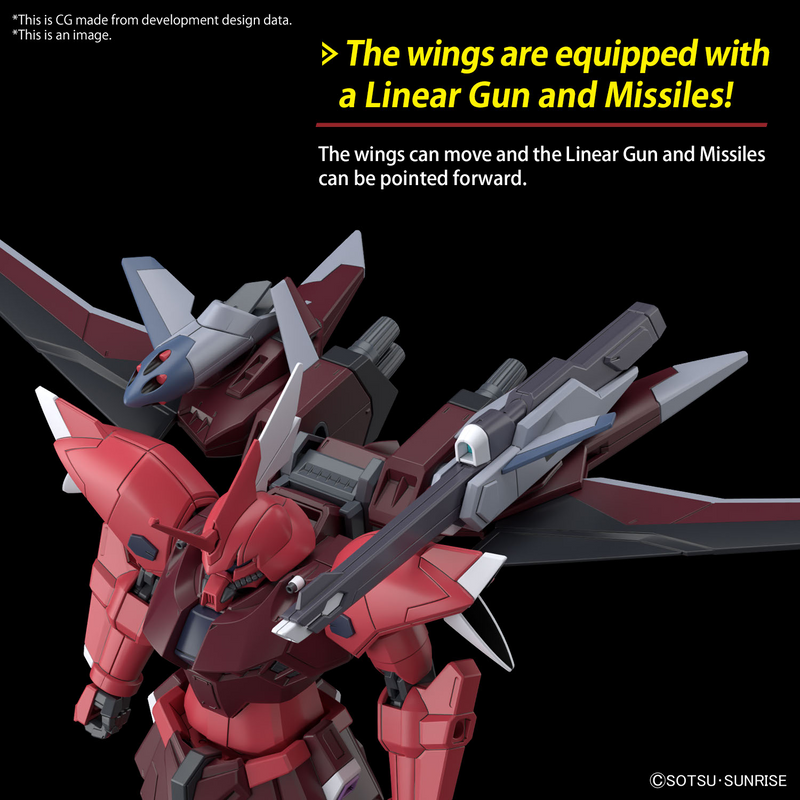 High Grade (HG) 1/44 HGCE Gundam Seed Freedom ZGMF-2025/F Gelgoog Menace (Lunamaria Hawke Custom)
