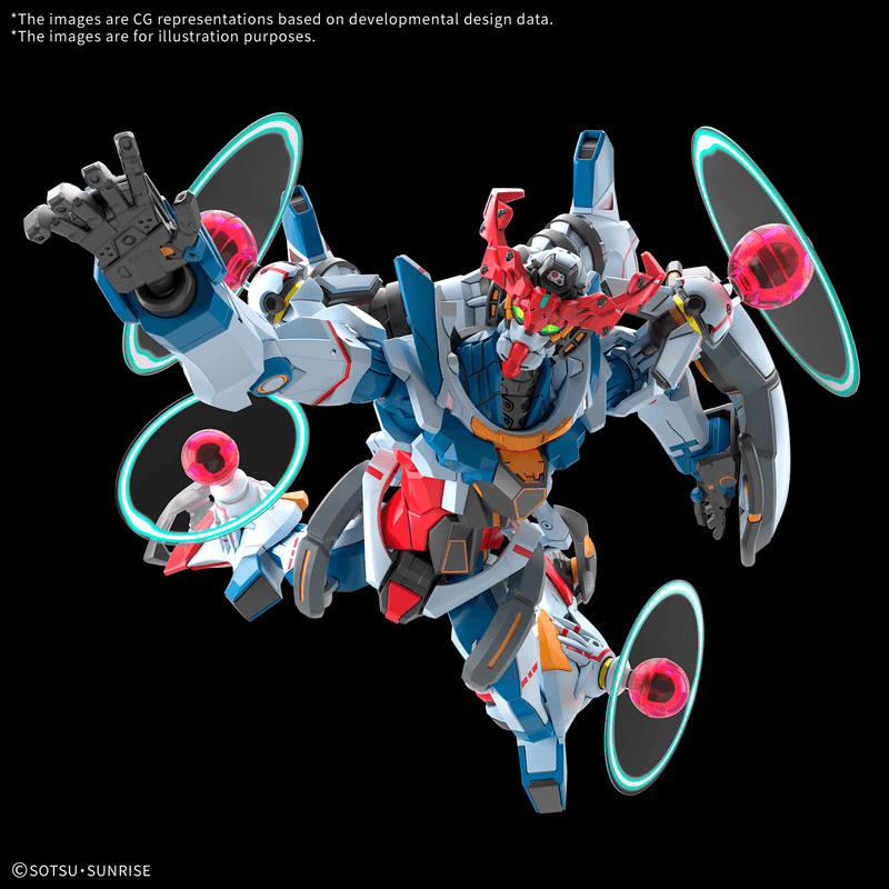[Pre-order, ETA 2026 Q1 / 2026 Q2] High Grade (HG) Mobile Suit Gundam GQuuuuuuX 1/144 gMS-Ω GQuuuuuuX (Endymion Unit Awakened)