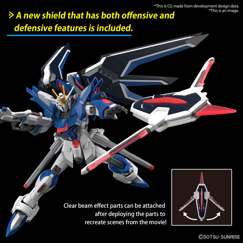 High Grade (HG) 1/44 HGCE Gundam Seed Freedom Rising Freedom Gundam