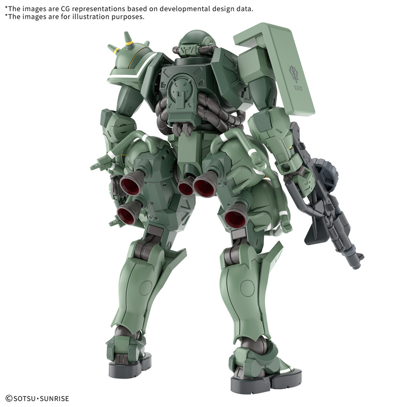 [Pre-order, ETA 2025 Q4 / 2026 Q1] High Grade (HG) Mobile Suit Gundam GQuuuuuuX 1/144 Zaku (GQ)