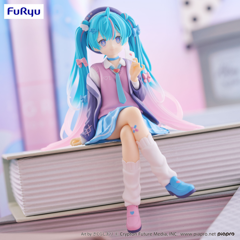 FuRyu Noodle Stopper Figure - Hatsune Miku - Love Blazer Navy Color ver.