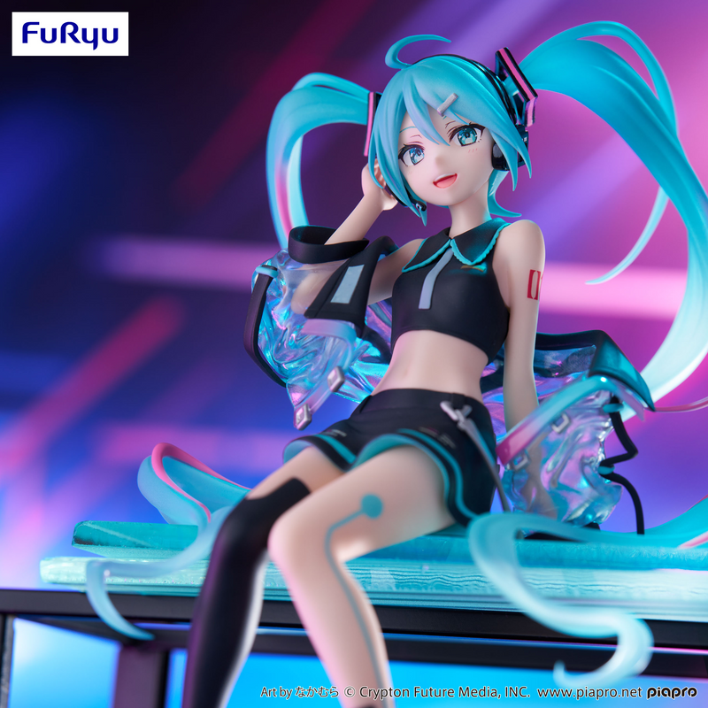 FuRyu Noodle Stopper Figure - Hatsune Miku - Neon Cyber Ver.