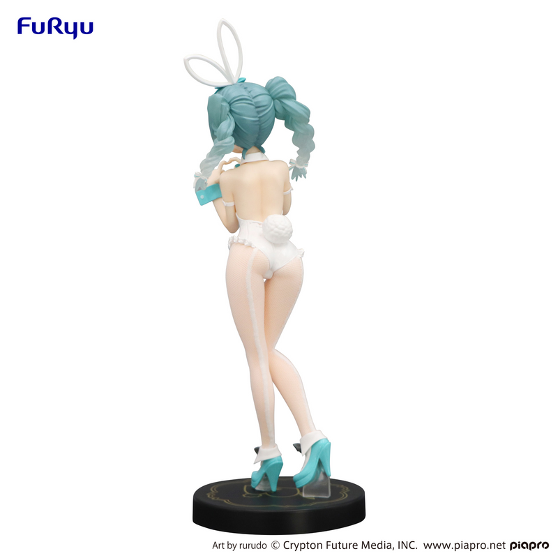 FuRyu BiCute Bunnies Figure - Hatsune Miku - rurudo White Color ver.