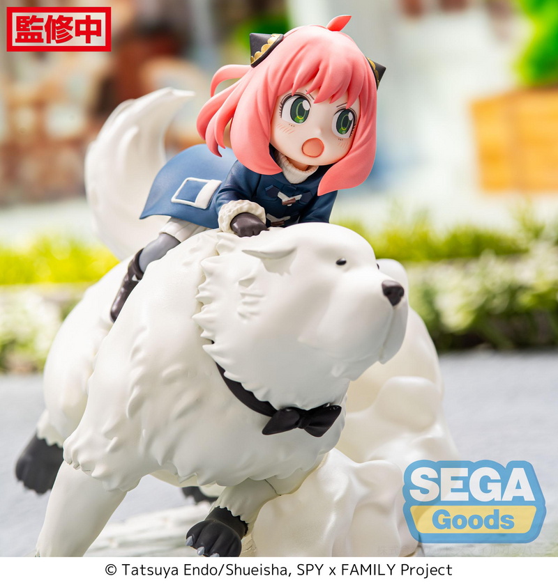 Sega Luminasta Figure - Spy x Family - Anya Forger & Bond Forger: Mission Extend