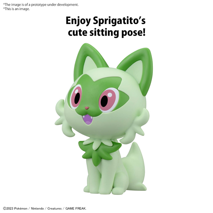 [Pre-Order, ETA 2024 Q2/Q3] Pokemon Plastic Model Collection Quick!! No.18 Sprigatito