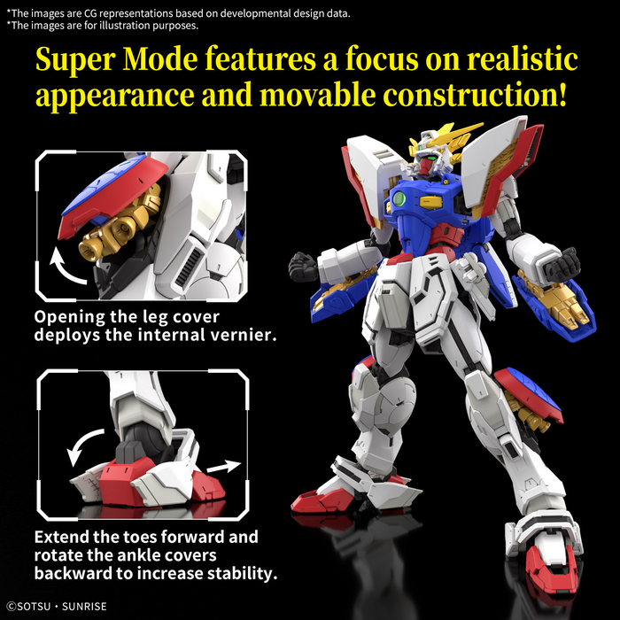 [Pre-order, ETA 2025 Q2] RG GF13-017NJ Shining Gundam (Bandai Real Grade 1/144)