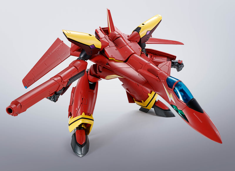 HI-METAL R VF-19 CUSTOM FIRE VALKYRIE "MACROSS 7", (BANDAI TAMASHII NATIONS)