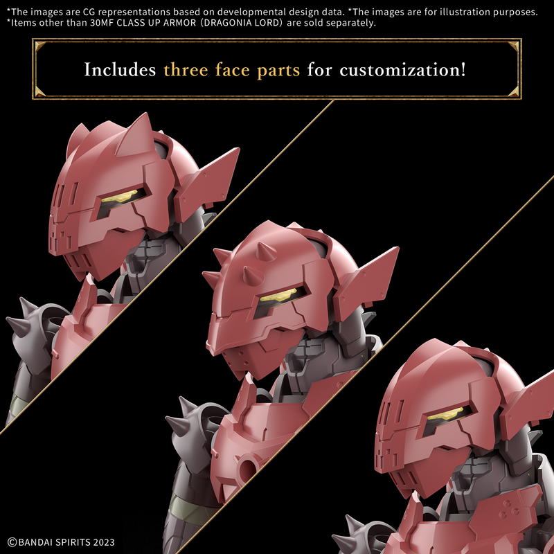 [Pre-order, ETA 2026 Q1] 30MF Class Up Armor (Dragonia Lord)