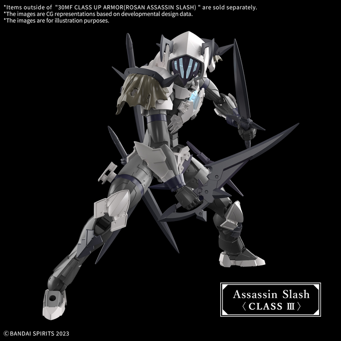 [Pre-order, ETA 2025 Q2/Q3] 30MF Class Up Armor (Rosan Assassin Slash)